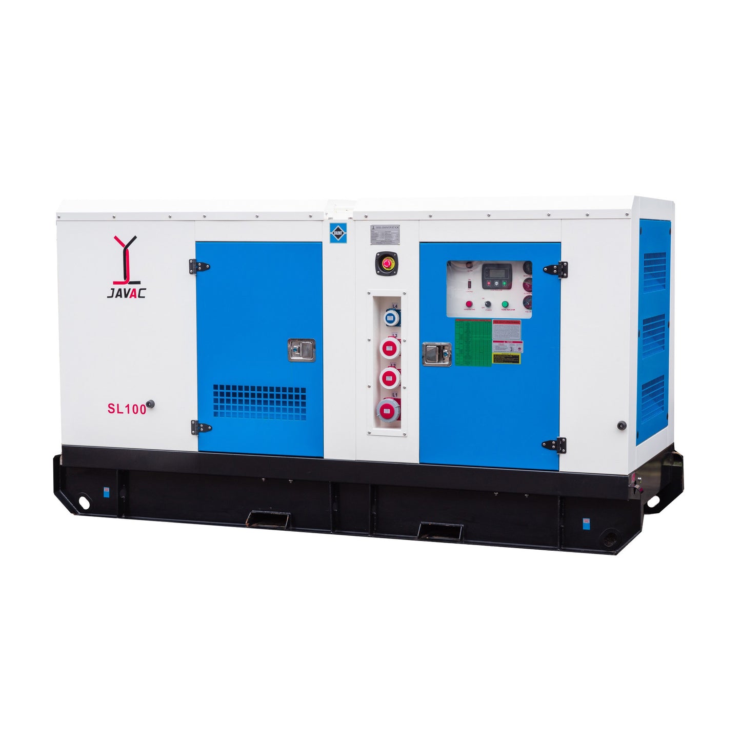 Javac strømaggregat diesel 15 - 250 kVA