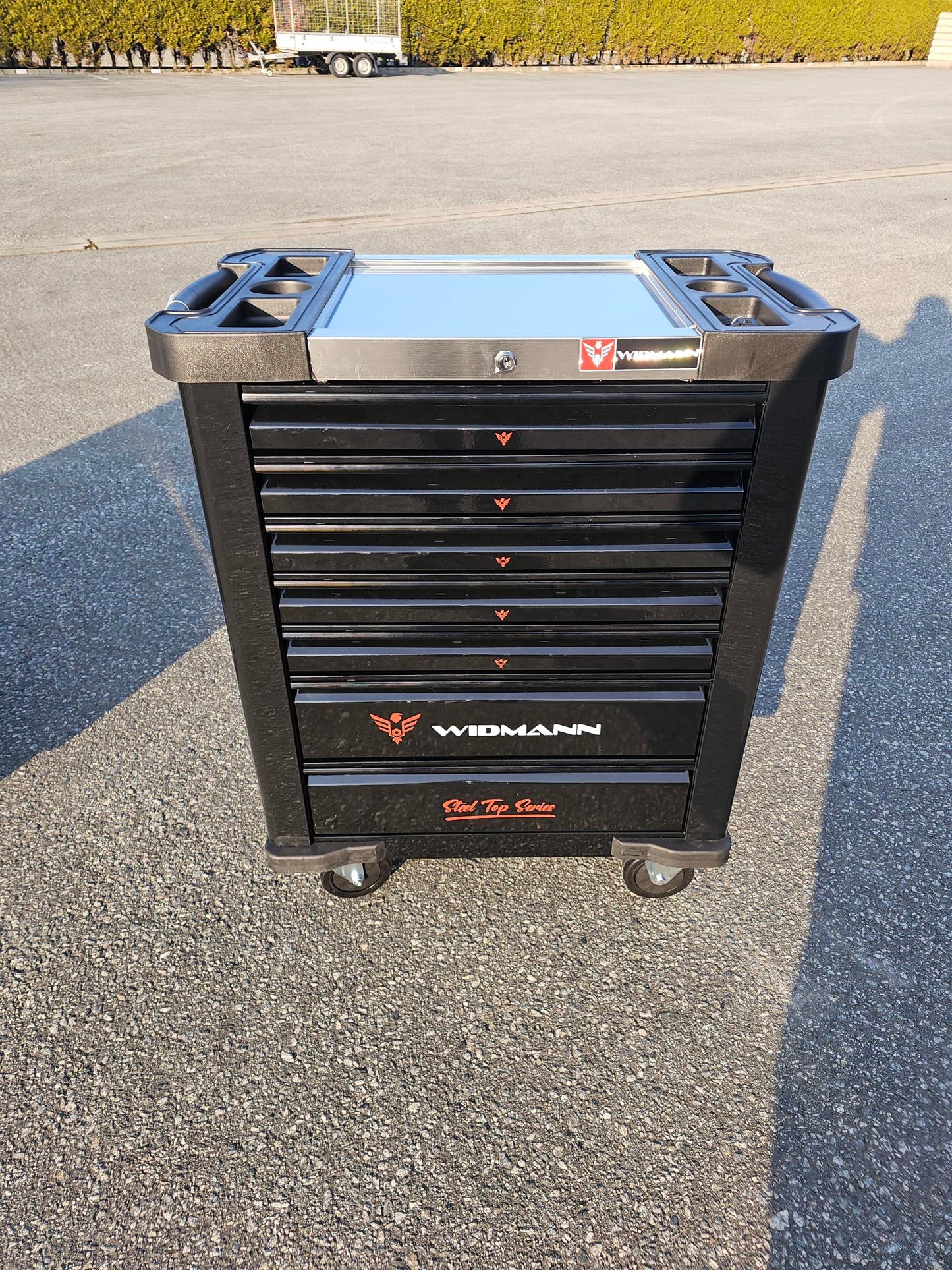 WIDMANN EXTRA LARGE TOP TROLLEY 262 DELER VERKTØY.SOFT CLOSE