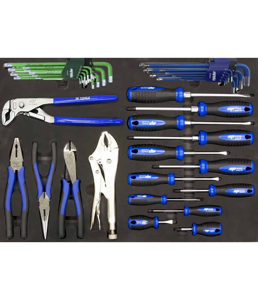SPtools TECH SERIES DIAMOND BLACK \ BLUE \ RED 381 DELER