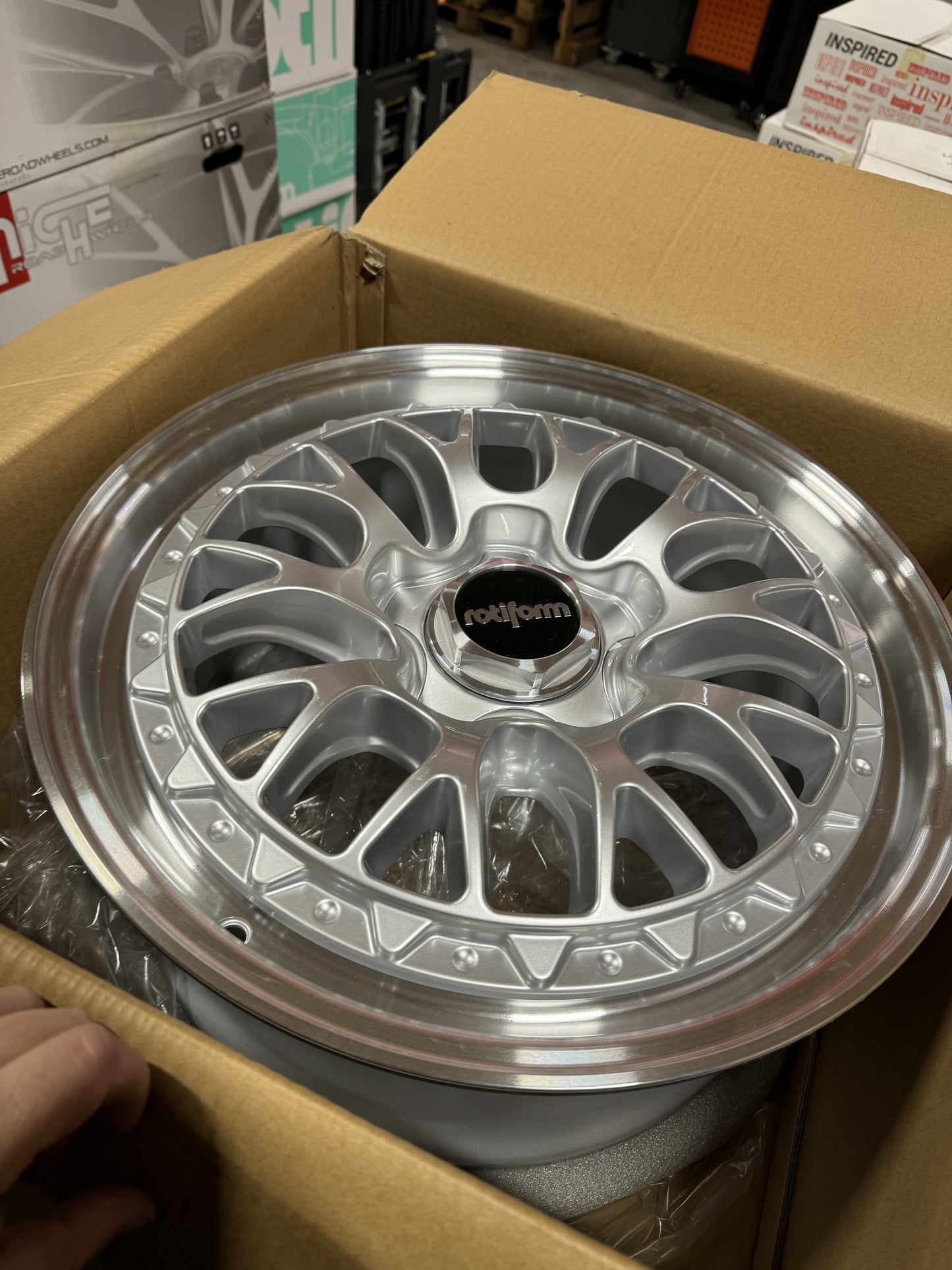 Rotiform LSR 155 18x8,5" Felger x 4