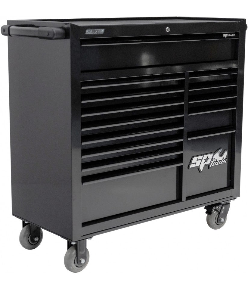 SPtools CUSTOM SERIES VERKTØYVOGN 363 DELER MM og Tommer