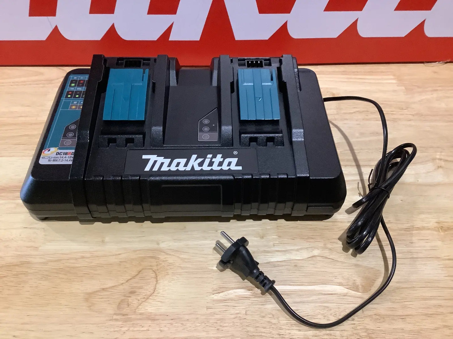 Makita LXT 18V/14,4V dobbel hurtiglader