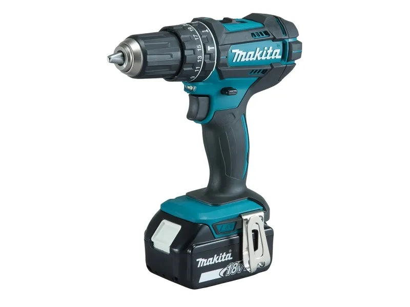 Makita DHP482RFX9 18V 3.0Ah med tilbehør
