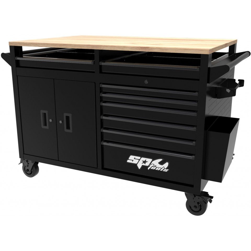 SPtools VERKTØYVOGN BLACK USA SUMO SERIES 16 SKUFFER XXL