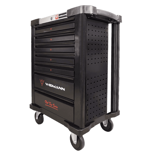 WIDMANN EXTRA LARGE TOP TROLLEY 262 DELER VERKTØY.SOFT CLOSE