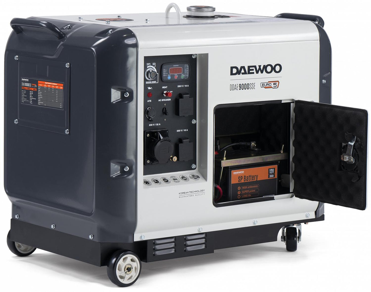 Diesel Aggregat DAEWOO DDAE 9000SSE 6.3 kW 230V